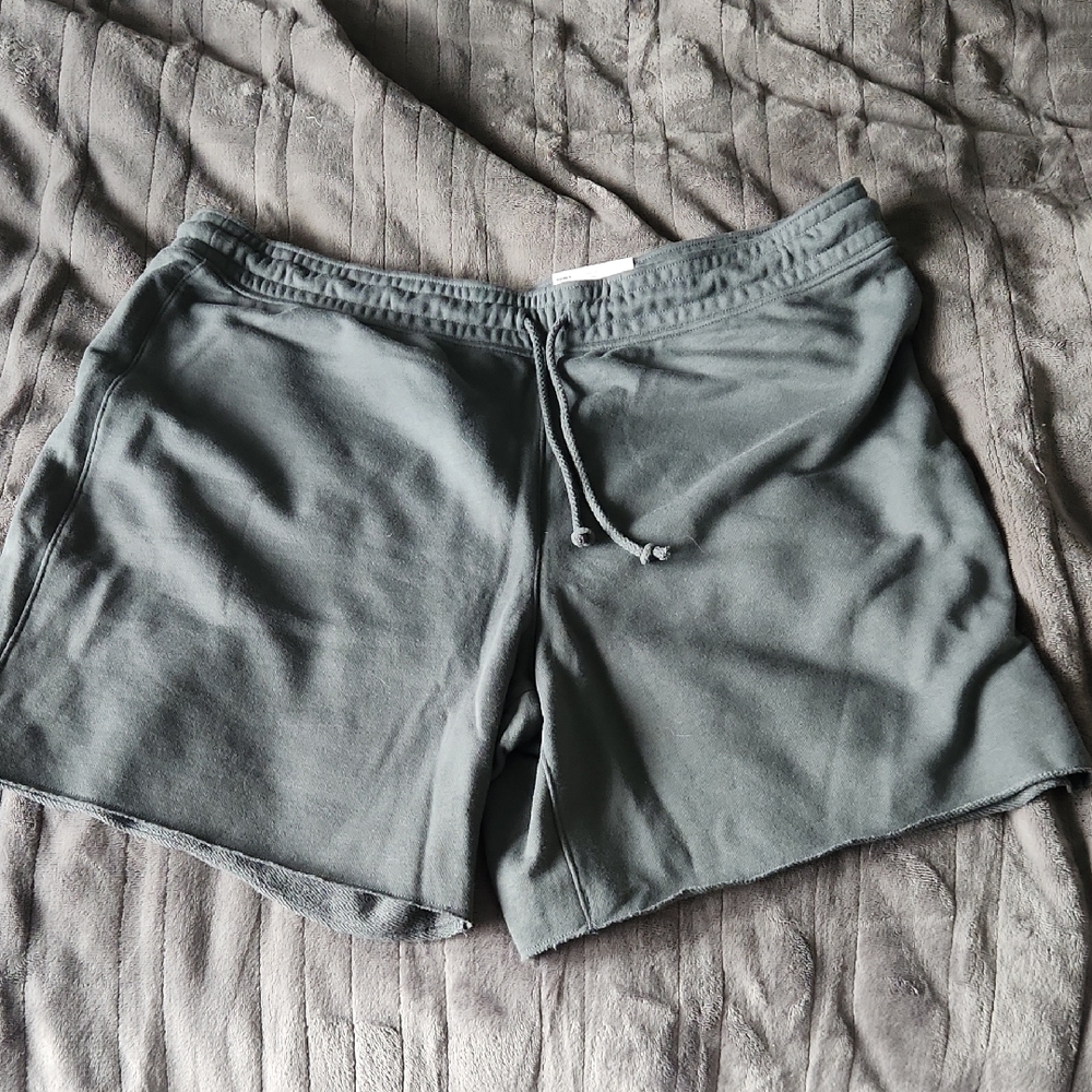 Nwt Casual Sonoma Drawstring Lounge Shorts - Olive Green/ Grayish Size 1x